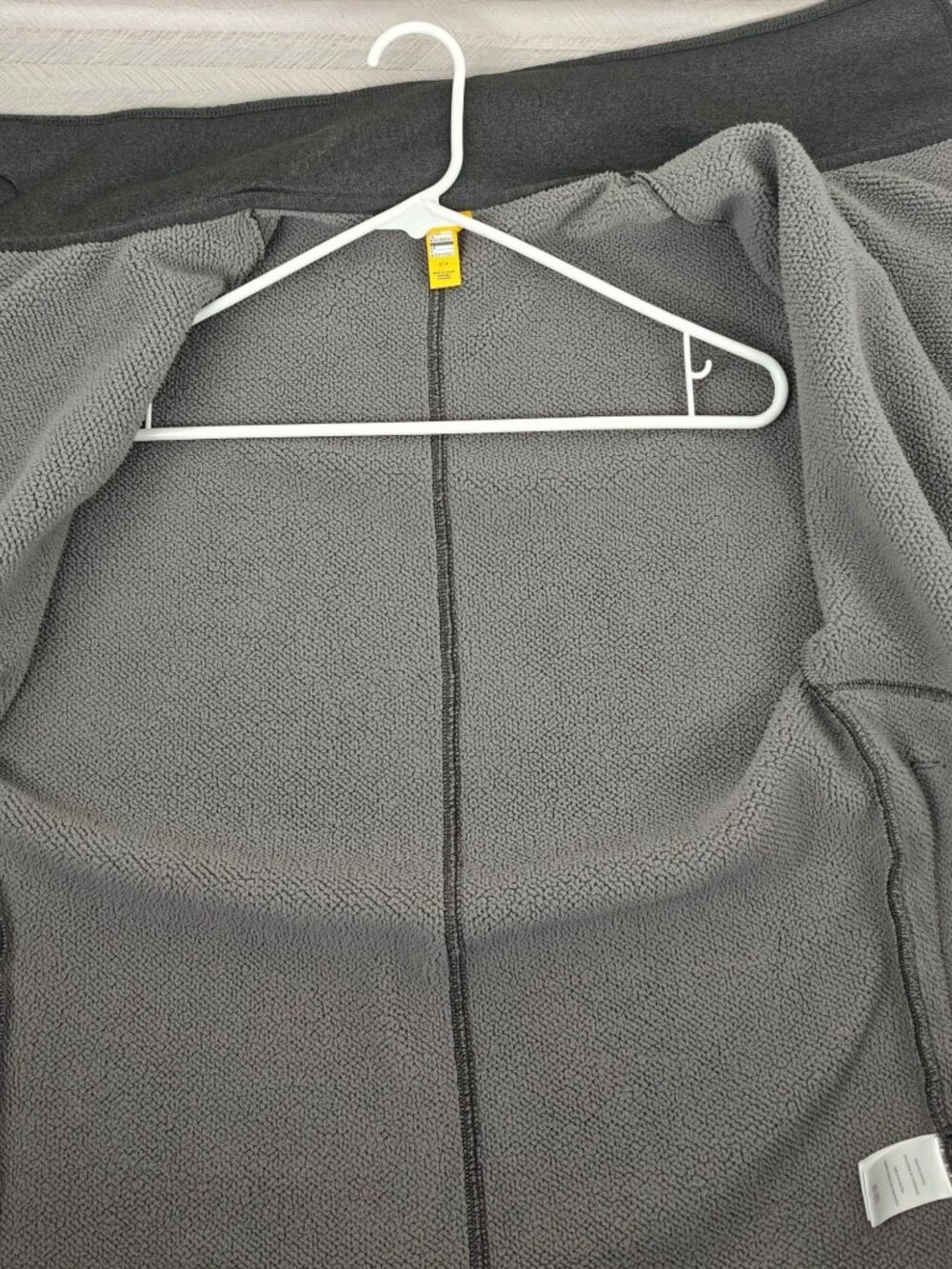 Lole Charcoal Gray Women's Toggle Coat Size Small Fleece-Lined Warm Casual - Picture 5 of 10